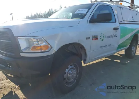 2012 Ram 2500 St from USA, damaged, VIN 3C6LD5AT7CG230200